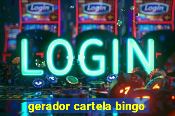 gerador cartela bingo